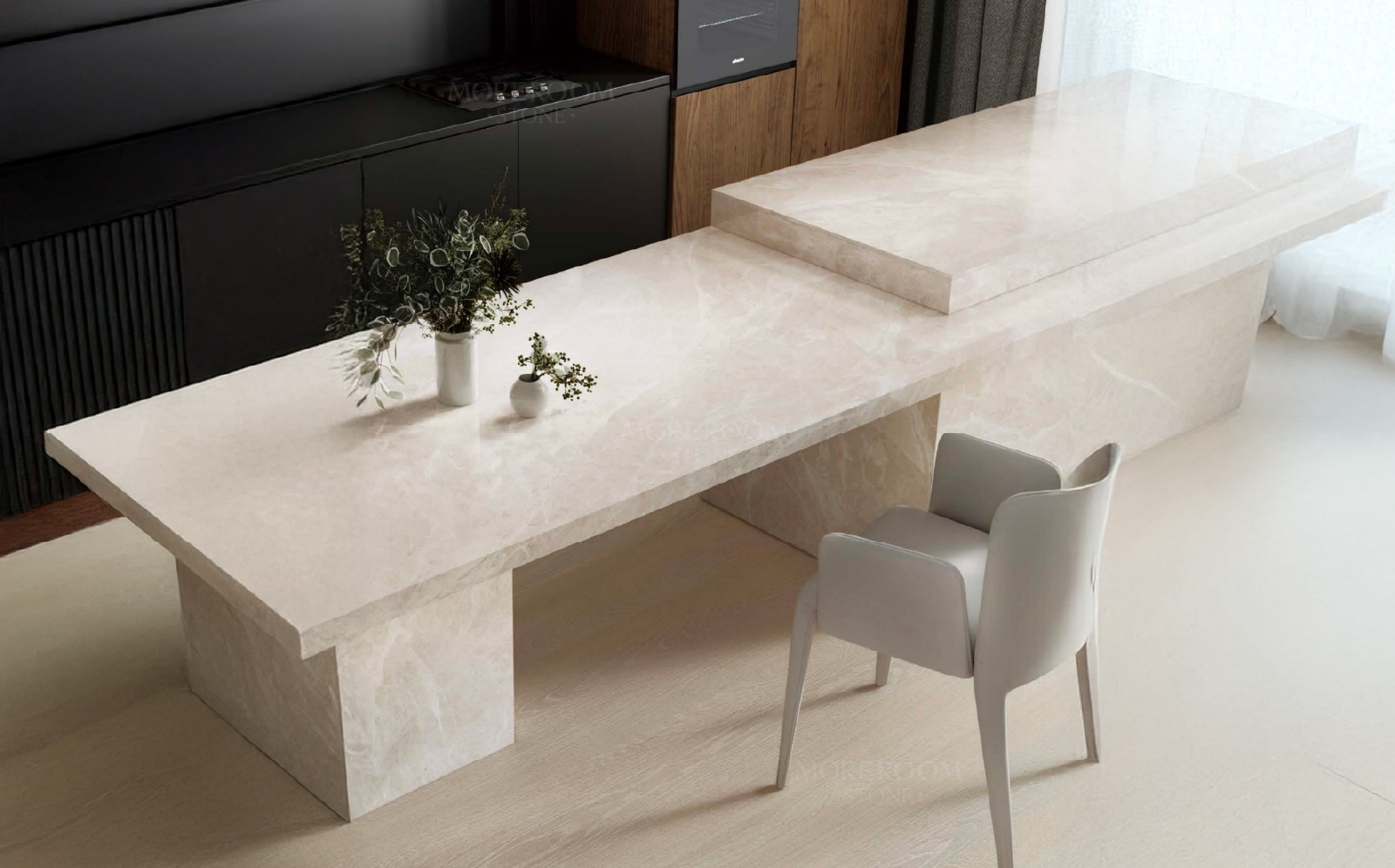 12MM VAN GOGH BEIGE SILK-Z/3.2M * 1.6M